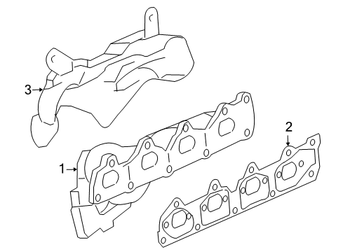 2005 Chevy Cobalt Exhaust Manifold Diagram 2 - Thumbnail