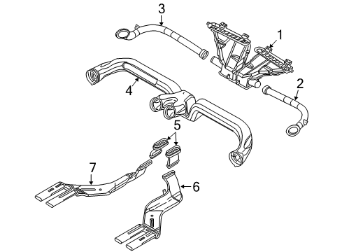 2009 Chevy Aveo5 Ducts Diagram