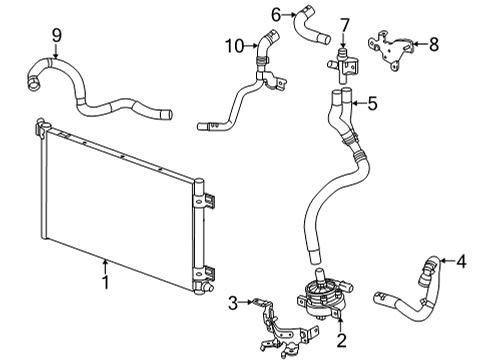 2024 Cadillac CT5 Intercooler  Diagram 3 - Thumbnail