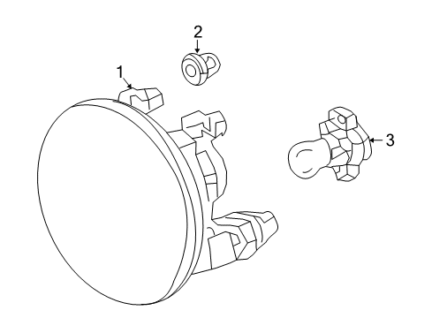 2008 Pontiac G8 Bulbs Diagram 2 - Thumbnail