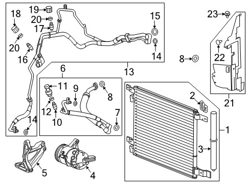 2010 Cadillac SRX Switches & Sensors Diagram