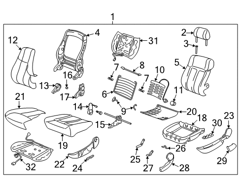 2003 Saturn L300 Heated Seats Diagram 2 - Thumbnail