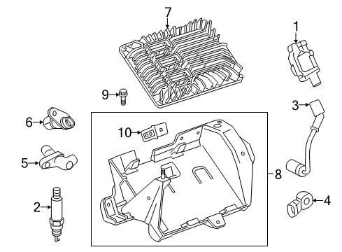 2018 Cadillac CTS Ignition System Diagram 3 - Thumbnail