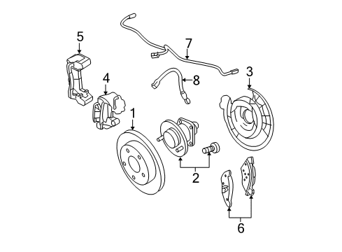 2009 Chevy Equinox Anti-Lock Brakes Diagram 3 - Thumbnail