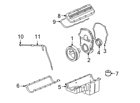 2007 Chevy Silverado 3500 Classic Filters Diagram 6 - Thumbnail