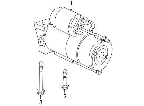 1997 Chevy Corvette Starter, Electrical Diagram