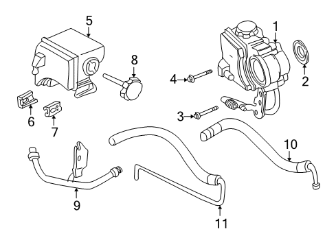 2002 Pontiac Grand Am Seal,Cyl Head Opening Plate (O Ring) Diagram for 12578146