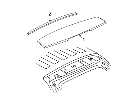 2006 Chevy Equinox Rear Spoiler Diagram