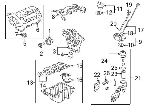 2014 Chevy Camaro Filters Diagram 5 - Thumbnail