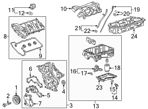 2019 Cadillac CT6 Filters Diagram 6 - Thumbnail