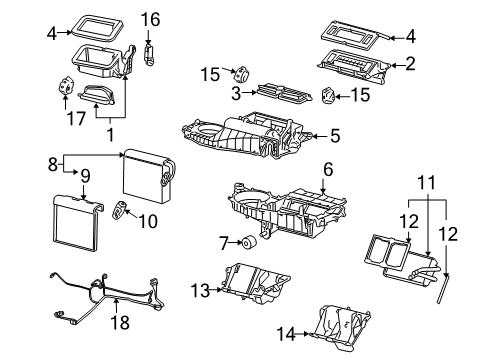 2006 Chevy Impala Air Conditioner Diagram 2 - Thumbnail