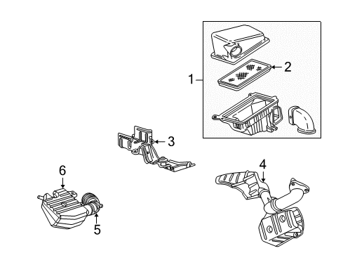 2004 Chevy Classic Air Intake Diagram