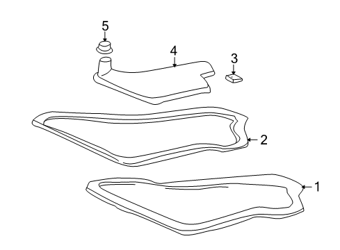 2007 Saturn Relay Transaxle Parts Diagram