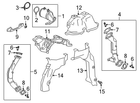 2019 Cadillac CT6 Turbocharger Diagram 7 - Thumbnail