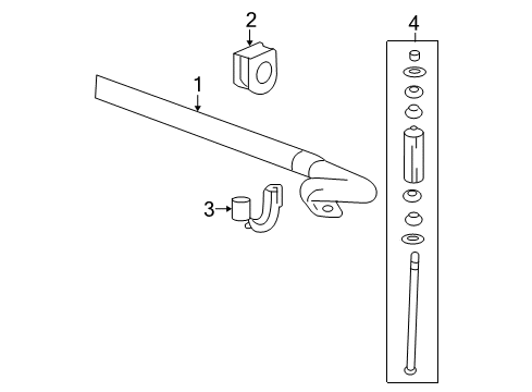 2016 Chevy Tahoe Front Suspension, Control Arm Diagram 3 - Thumbnail