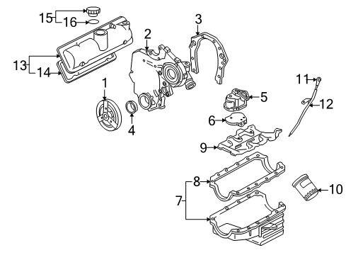 2006 Buick Terraza EGR System, Emission Diagram 2 - Thumbnail