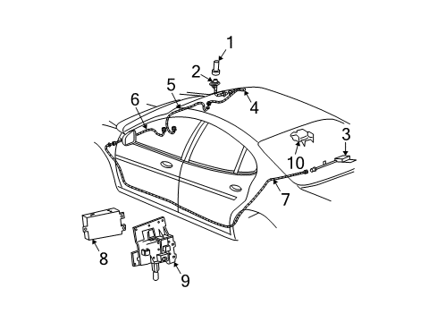 2005 Buick LaCrosse Navigation System Diagram