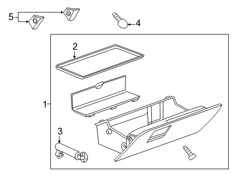 2011 Chevy Volt Glove Box Diagram