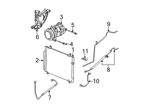 2005 Cadillac CTS Switches & Sensors Diagram 1 - Thumbnail