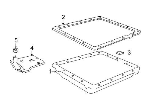 1996 GMC Savana 3500 Transmission Diagram