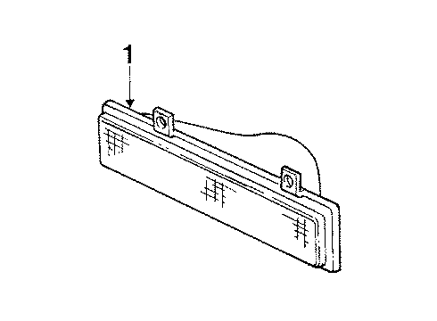 1986 Oldsmobile Calais Park Lamps Diagram