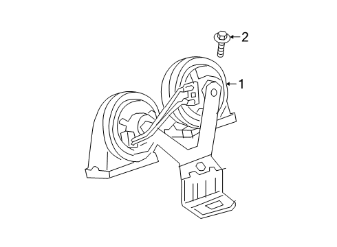 2020 Cadillac XT6 Horn Diagram