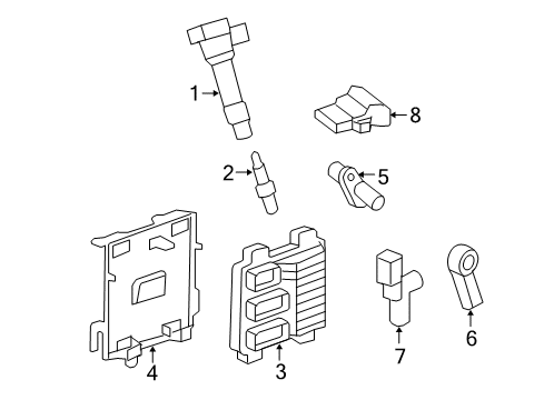 2019 GMC Acadia Ignition System Diagram 2 - Thumbnail