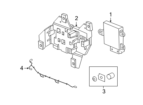 2016 Chevy Traverse Parking Aid Diagram 2 - Thumbnail