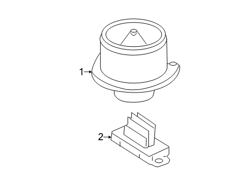 2007 Buick Lucerne Blower Motor & Fan Diagram