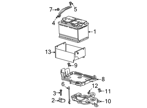 2021 Chevy Trailblazer Battery Diagram