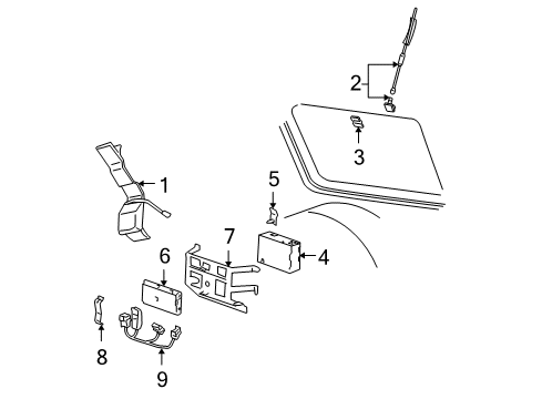 2000 GMC Jimmy Navigation System Diagram