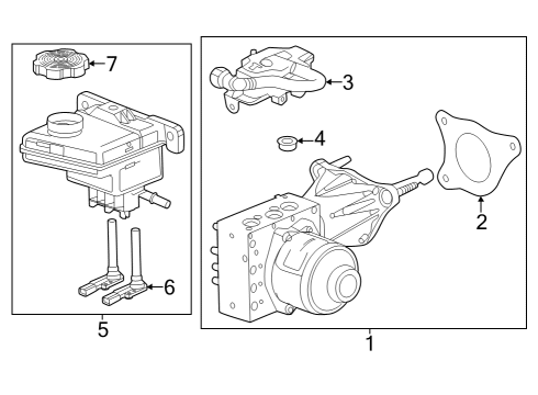 2024 Cadillac LYRIQ Dash Panel Components Diagram