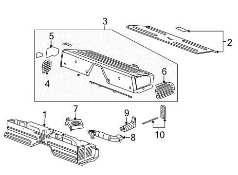 2006 Chevy Silverado 1500 Electrical Components Diagram 3 - Thumbnail