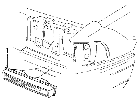 1992 Buick Park Avenue Park Lamps Diagram