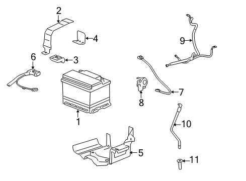 2008 Pontiac G5 Battery Diagram