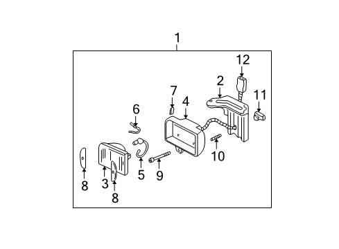 1997 Chevy S10 Bulbs Diagram