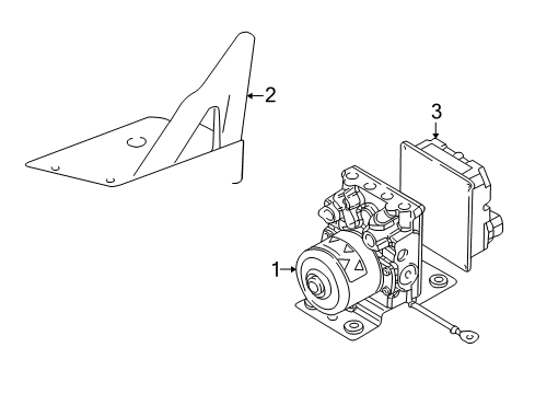 2005 Pontiac Montana Anti-Lock Brakes Diagram 2 - Thumbnail