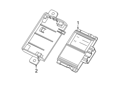 2020 Cadillac XT4 Electrical Components Diagram 4 - Thumbnail