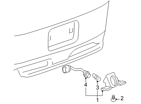 2009 Pontiac G5 License Lamps Diagram