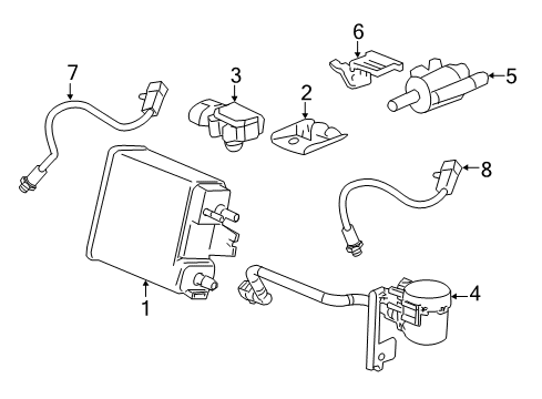 2006 Hummer H3 Powertrain Control Diagram 1 - Thumbnail