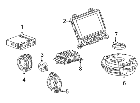 2020 Buick Encore Sound System Diagram