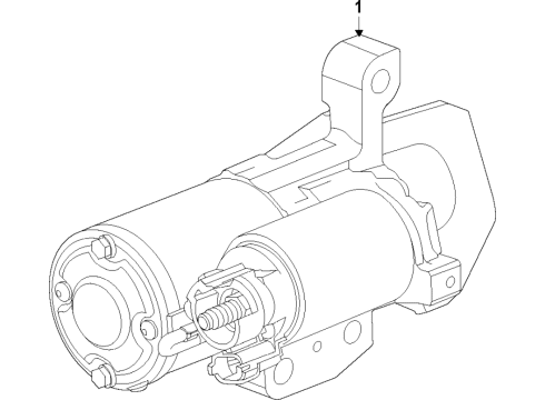 2020 Buick Encore GX Starter Diagram