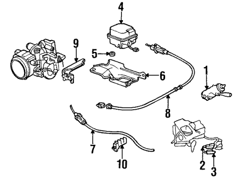 1997 Buick Riviera Cruise Control System Diagram