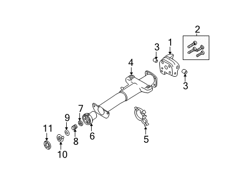 2001 Chevy Monte Carlo Housing & Components Diagram