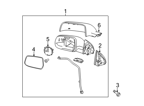 2012 Chevy Equinox Outside Mirrors Diagram