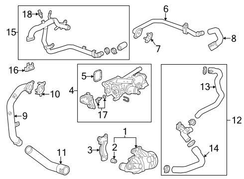 2021 Chevy Blazer Water Pump Diagram 1 - Thumbnail