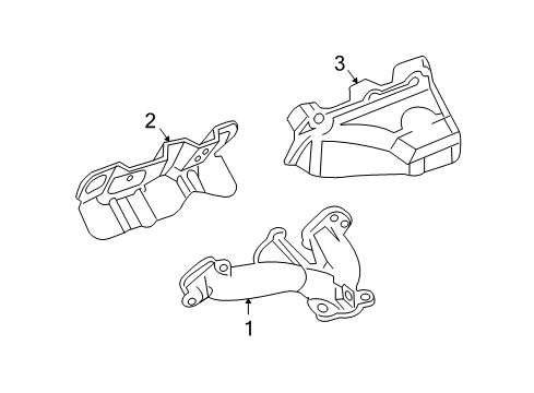 2006 Chevy Uplander Exhaust Manifold Diagram