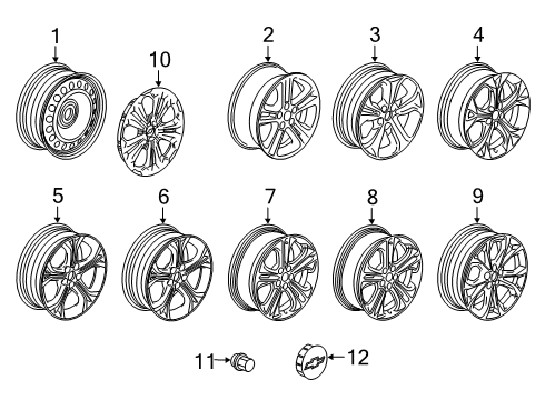 2018 Chevy Cruze Wheels Diagram