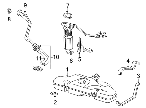 1999 Pontiac Sunfire Senders Diagram