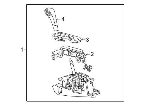 2016 GMC Terrain Control Assembly, Automatic Transmission Diagram for 84059986